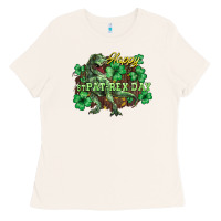 Bone s day t rex Ladies Tee - NancyCooperArtShop