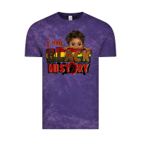 Cloud Purple i am black history black boy peekaboo juneteenth Vintage Tee - CowGirlArtShop
