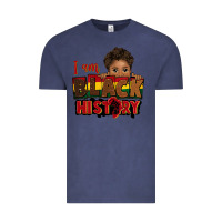 Vintage Denim i am black history black boy peekaboo juneteenth Vintage Tee - CowGirlArtShop