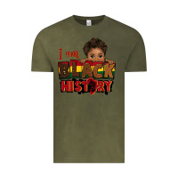 Vintage Olive i am black history black boy peekaboo juneteenth Vintage Tee - CowGirlArtShop