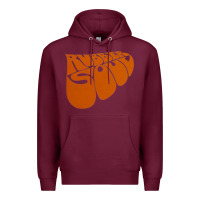 Burgundy Rubber Soul Perfect Gift Premium Hoodie - trangStudio