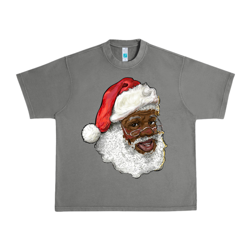 African American Santa Urban Heavy Tee by RanaPortraitStore | Teevron