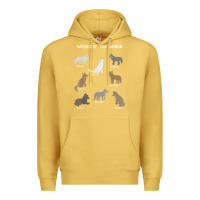 Antique Gold Wolves Of The World Educational Wolf Gift Premium Hoodie - trangStudio