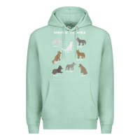 Seafoam Wolves Of The World Educational Wolf Gift Premium Hoodie - trangStudio