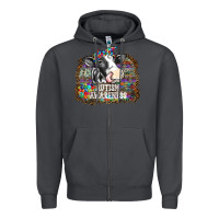 Smoke autism awareness2 Zipper Hoodie - SublimationCraftShop