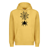 Antique Gold spider t  shirt spider with web 17971797 Premium Hoodie - trangStudio
