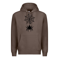 Coffee spider t  shirt spider with web 17971797 Premium Hoodie - trangStudio