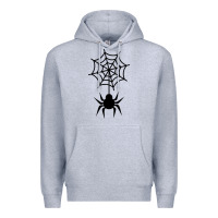 Heather Grey spider t  shirt spider with web 17971797 Premium Hoodie - trangStudio