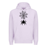 Lilac spider t  shirt spider with web 17971797 Premium Hoodie - trangStudio
