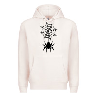 Pale Pink spider t  shirt spider with web 17971797 Premium Hoodie - trangStudio