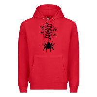 Red spider t  shirt spider with web 17971797 Premium Hoodie - trangStudio