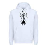 White spider t  shirt spider with web 17971797 Premium Hoodie - trangStudio