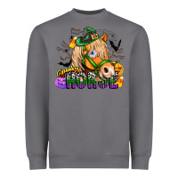 Storm spooky horse Heavyweight Sweatshirt - CowhideDigitalArt