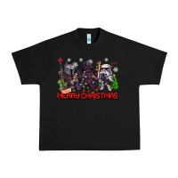Black merry christmas gnomies Urban Heavy Tee - CowGirlArtShop