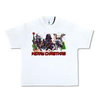 White merry christmas gnomies Urban Heavy Tee - CowGirlArtShop