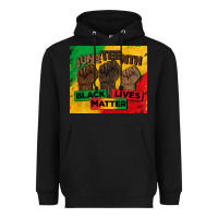 Black juneteenth black lives matter tumbler Heavyweight Hoodie - BarkalooDesign