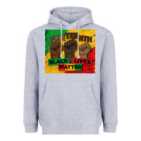 Heather Grey juneteenth black lives matter tumbler Heavyweight Hoodie - BarkalooDesign