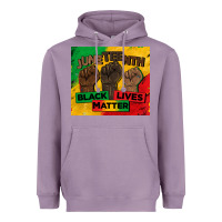 Lavender juneteenth black lives matter tumbler Heavyweight Hoodie - BarkalooDesign