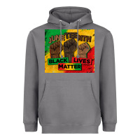 Juneteenth Black Lives Matter Tumbler Heavyweight Hoodie | Teevron