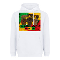 White juneteenth black lives matter tumbler Heavyweight Hoodie - BarkalooDesign