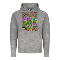Cloud Rock Bead up bitches it's Mardi Gras Vintage Hoodie - HowdyJamesFarm