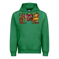Emerald peace love tacos Urban Hoodie - AdoDesignShop