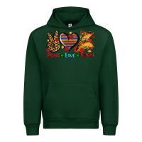 Forest Green peace love tacos Urban Hoodie - AdoDesignShop