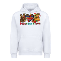 White peace love tacos Urban Hoodie - AdoDesignShop