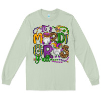Matcha it's mardi gras y'all gnomes Long Sleeve Tee - OliviaCreatesArt