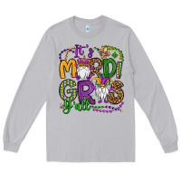 Moon Dust it's mardi gras y'all gnomes Long Sleeve Tee - OliviaCreatesArt