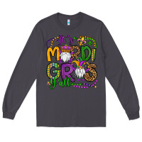 Smoke it's mardi gras y'all gnomes Long Sleeve Tee - OliviaCreatesArt