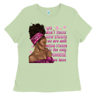 Matcha afro woman cancer Ladies Tee - texasbilliewilder