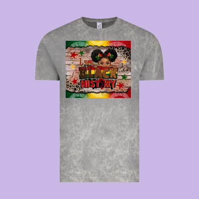 I Am Black History Vintage Tee Designed By Cowgirlartshop