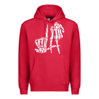 Cardinal la hand sign lazy diy halloween costume skeleton los angeles pullover Premium Hoodie - trangStudio