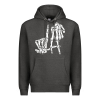 Charcoal Heather la hand sign lazy diy halloween costume skeleton los angeles pullover Premium Hoodie - trangStudio