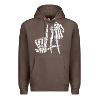 Coffee la hand sign lazy diy halloween costume skeleton los angeles pullover Premium Hoodie - trangStudio