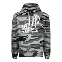 Slate Camo la hand sign lazy diy halloween costume skeleton los angeles pullover Premium Hoodie - trangStudio