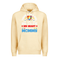 Pina Colada lil autism mom Premium Hoodie - CowhideDigitalArt