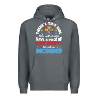 Rock lil autism mom Premium Hoodie - CowhideDigitalArt