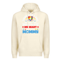Sandshell lil autism mom Premium Hoodie - CowhideDigitalArt
