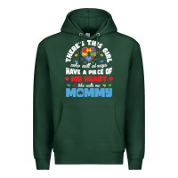 Lil Autism Mom Premium Hoodie | Teevron