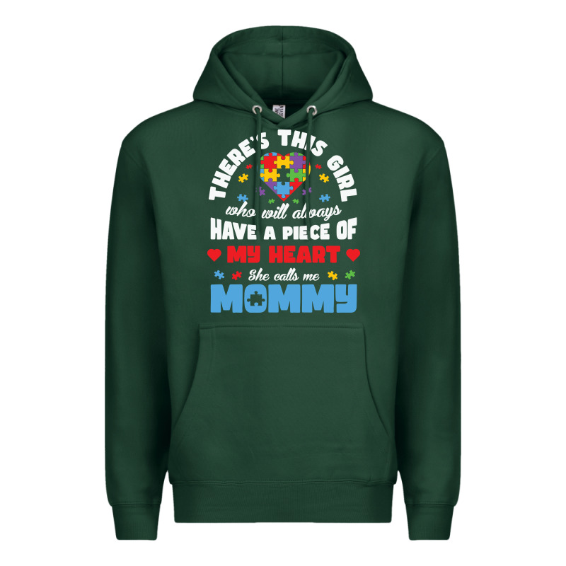 Lil Autism Mom Premium Hoodie by CowhideDigitalArt | Teevron
