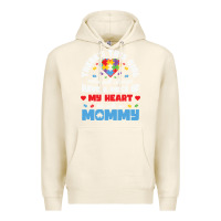 Tofu lil autism mom Premium Hoodie - CowhideDigitalArt