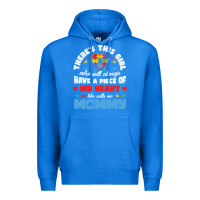 True Royal lil autism mom Premium Hoodie - CowhideDigitalArt