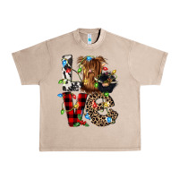 French Oak love cow gnomies Urban Heavy Tee - CowGirlArtShop