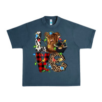 Midnight Navy love cow gnomies Urban Heavy Tee - CowGirlArtShop