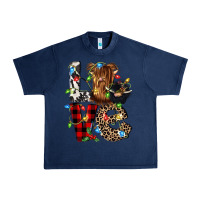 Navy love cow gnomies Urban Heavy Tee - CowGirlArtShop
