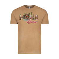 Vintage Camel Mama bear with daisy Vintage Tee - RanaPortraitStore