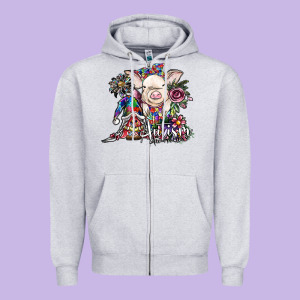 Autism Awareness3 Zipper Hoodie Designed By Sublimationcraftshop