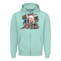 Seafoam autism awareness3 Zipper Hoodie - SublimationCraftShop